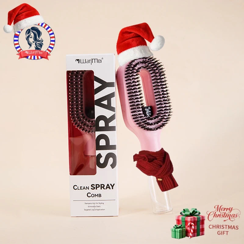 Spray Bottle Hair Brush