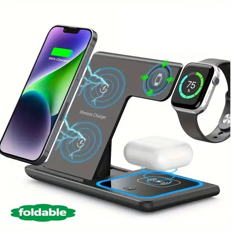Foldable Wireless Charging Station