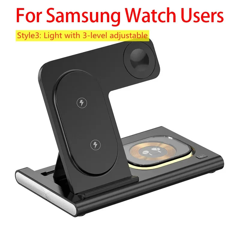 Foldable Wireless Charging Station