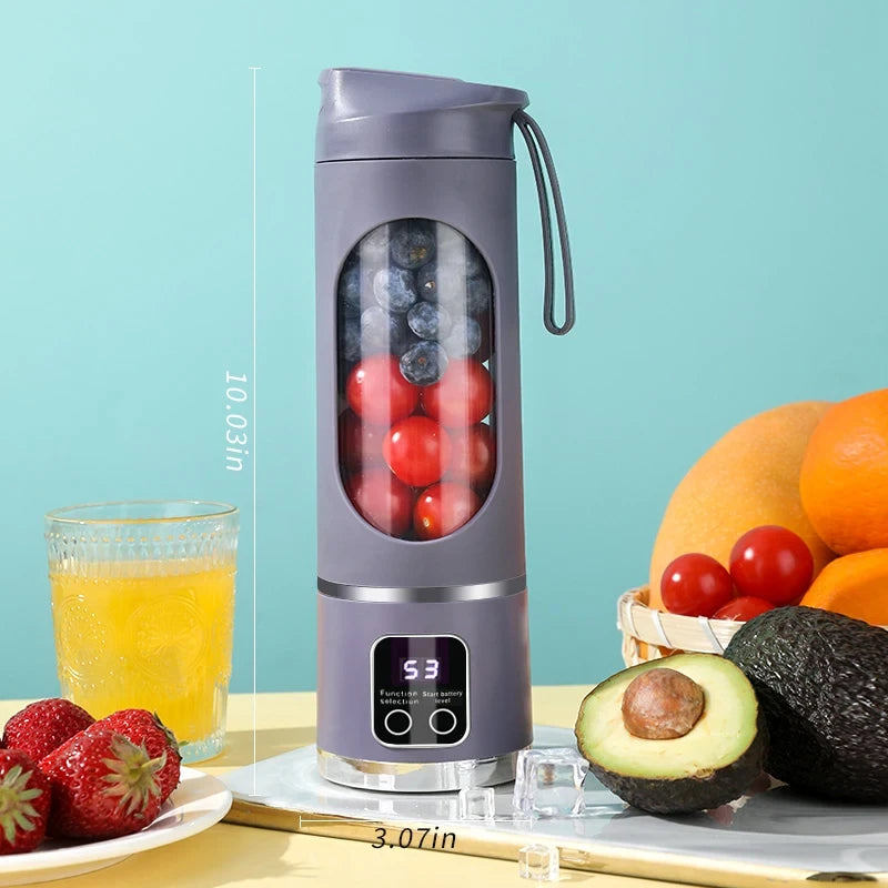 Portable USB Rechargeable Fruit Blender