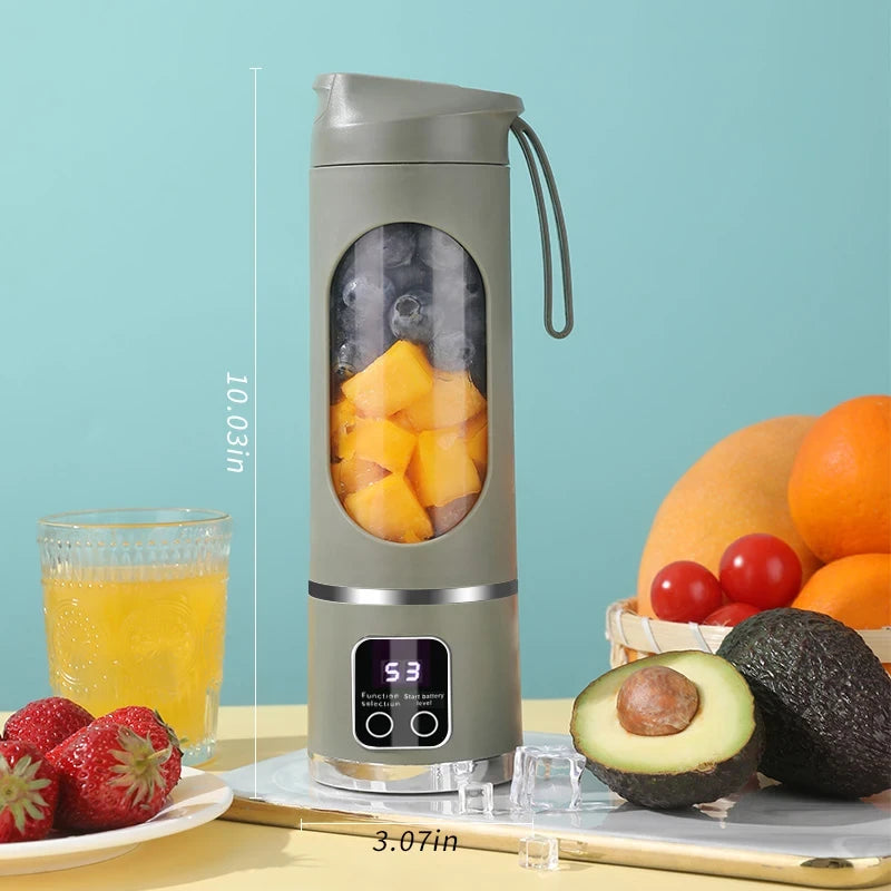 Portable USB Rechargeable Fruit Blender