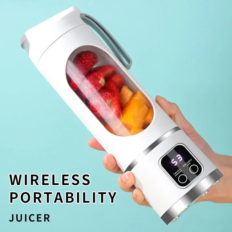 Portable USB Rechargeable Fruit Blender